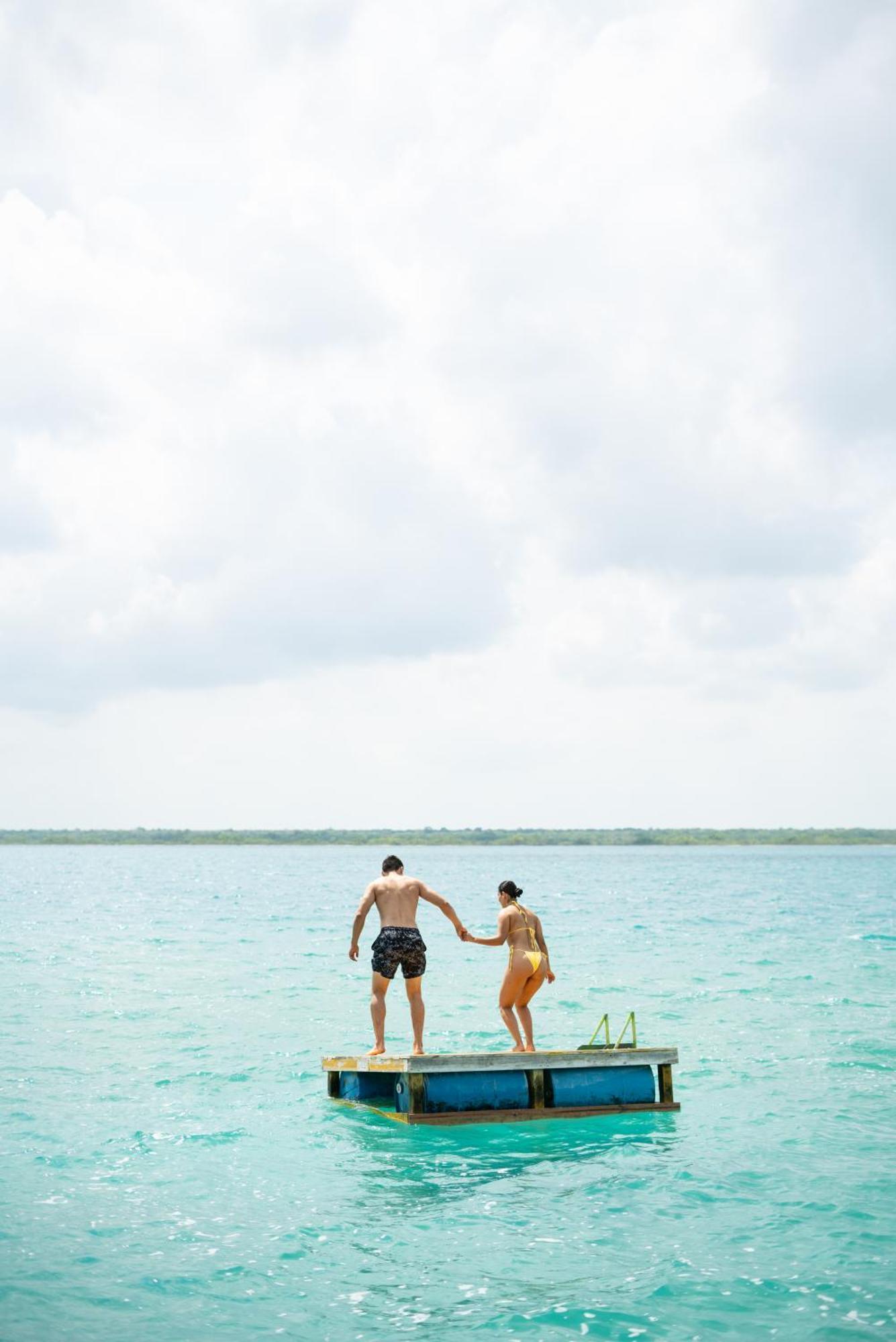 B 7 Blue Bacalar Apartment Екстериор снимка